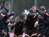 "Shakhtar" practices shots before "Dynamo".