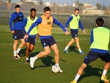 "Dynamo Kyiv prepares for the match against Ingulets in the Ukrainian championship