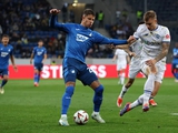 Statistics of the match "Hoffenheim" - "Dynamo"