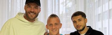 Владислав Дубинчак и Андрей Ярмоленко посетили Ивана Петряка в больнице (ФОТО)