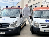 Roman Zozulya: "Ein weiteres Paar Krankenwagen, randvoll gefüllt mit einer Vielzahl von Leckereien, ging heute an die Front" (FO