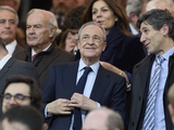Real Madrids Präsident Florentino Perez: "Lunin zeigt ein gutes Spiel. Wir müssen den Vertrag mit ihm verlängern"