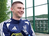Виталий Миколенко: «Счастлив, что в Украине. Приехал за три дня до сбора и многих увидел»