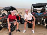 «Наслаждаюсь несколькими днями с братом!» — де Пена и Дуэлунд продолжают отдых в ОАЭ (ФОТО)