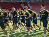 Ukraine national team held a training session in Trnava