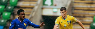 Die ukrainische U-19-Nationalmannschaft hat im Halbfinale der Euro 2024 gegen Frankreich verloren (U-19)