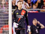 Es ist offiziell. Andriy Lunin ist die Nummer eins von Real Madrid für das Spiel gegen Lille