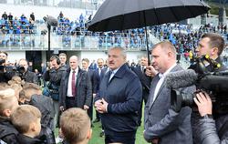 “I somehow didn’t notice ours at the World Cup,” Lukashenka spoke about football