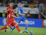 Qualifikationsspiel zur Euro 2024. Nordmazedonien - Ukraine 2:3. Spielbericht, Statistik