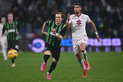 Sassuolo - Torino - 1:1. Mistrzostwa Włoch, 24. kolejka. Przegląd meczu, statystyki