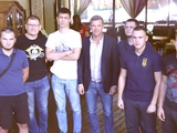Шевченко встретился с представителями фанатского движения (ВИДЕО)