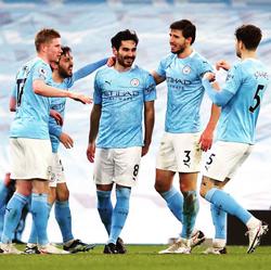 «Манчестер Сити» первым в АПЛ-2020/2021 одержал пять побед подряд