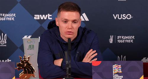 Пресс-конференция. Виктор Цыганков: «Мы на футбольном поле боремся за нашу страну, как и наши воины на передовой»