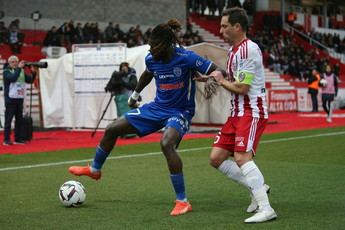 Ajaccio gegen Troyes - 2-1. Französische Meisterschaft, Runde 25. Spielbericht, Statistik.
