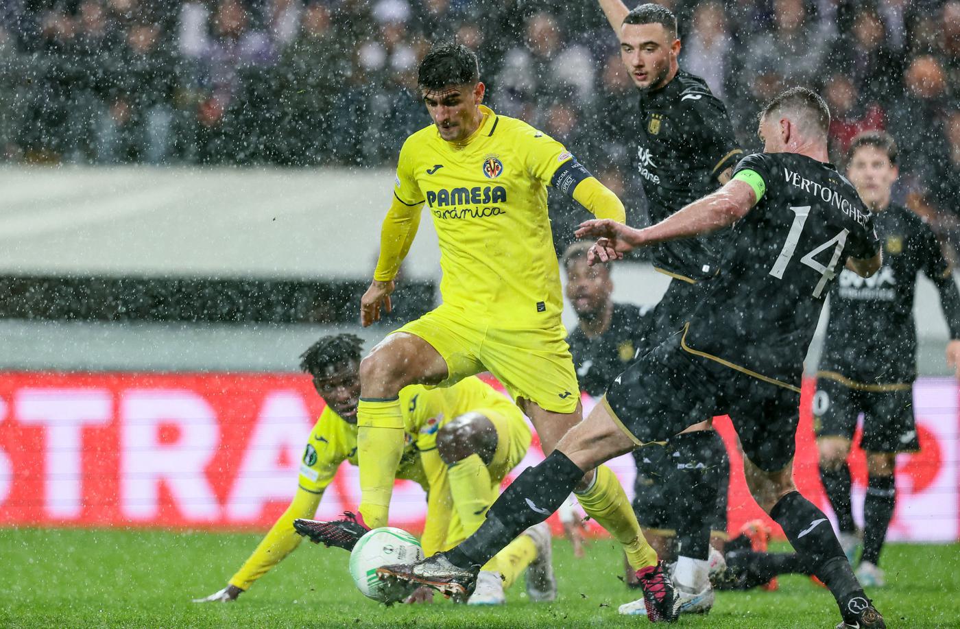 Anderlecht v Villarreal - 1:1. Conference League. Overview of the match, statistics.