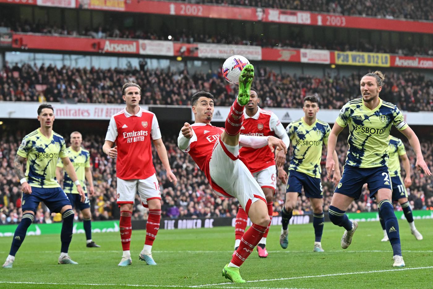 Arsenal - Leeds - 4:1. Meisterschaft von England, 29. Runde. Spielbericht, Statistiken