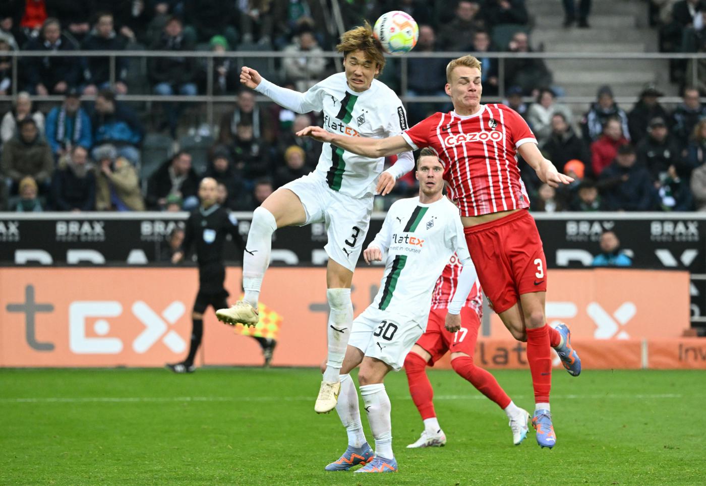 Borussia M gegen Freiburg - 0-0. Deutsche Meisterschaft, Runde der 23. Spielbericht, Statistik.
