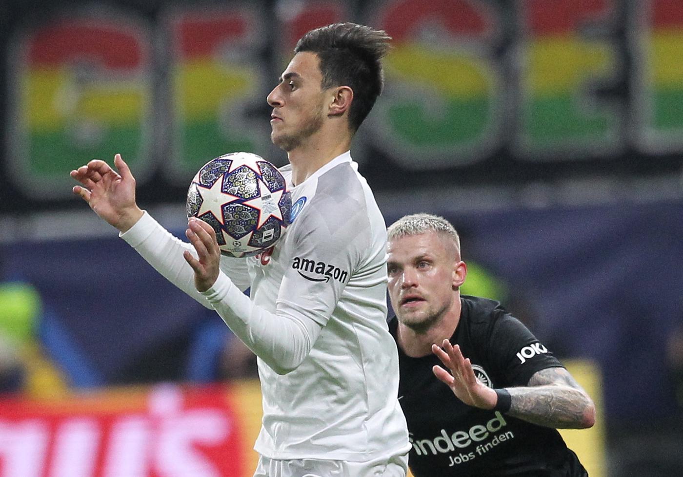 "Eintracht" - "Napoli" - 0:2. Liga Mistrzów. Przegląd meczu, statystyki