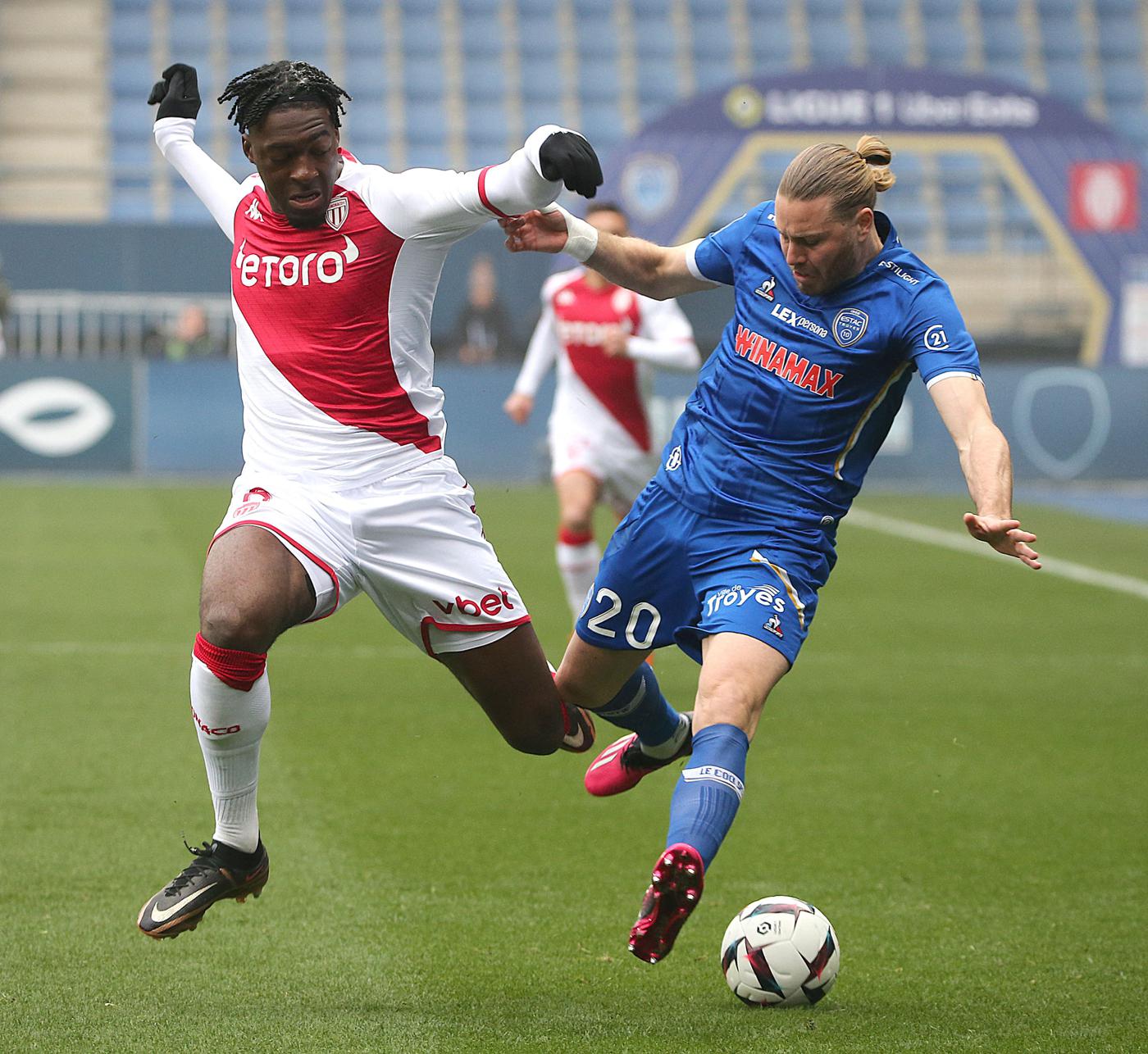 Troyes - Monaco - 2:2. French Championship, 26th round. Match review, statistics.