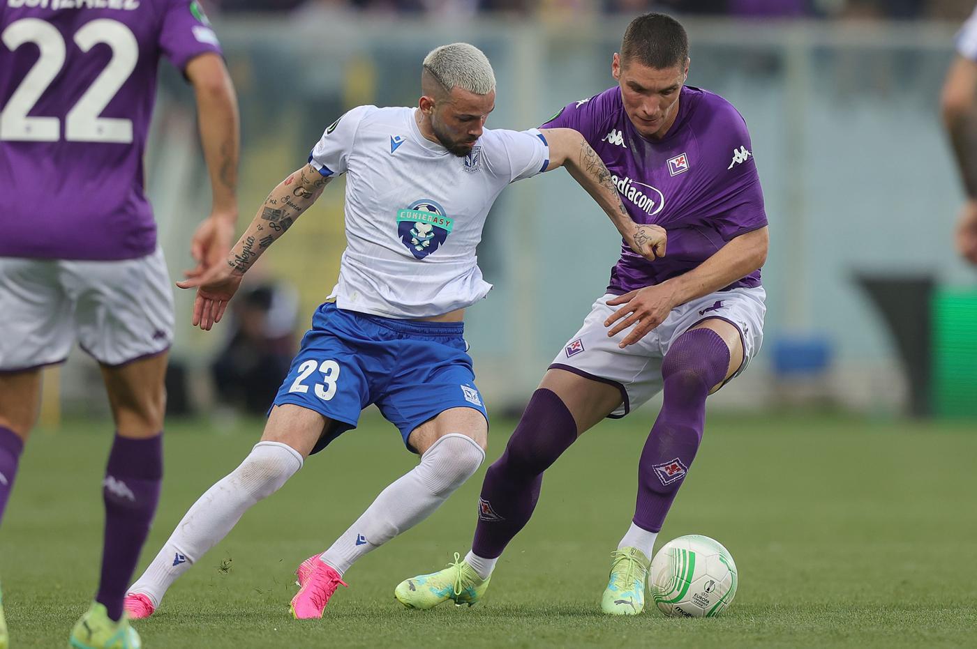 Fiorentina v Lech - 2:3. Conference League. Review of the match, statistics.