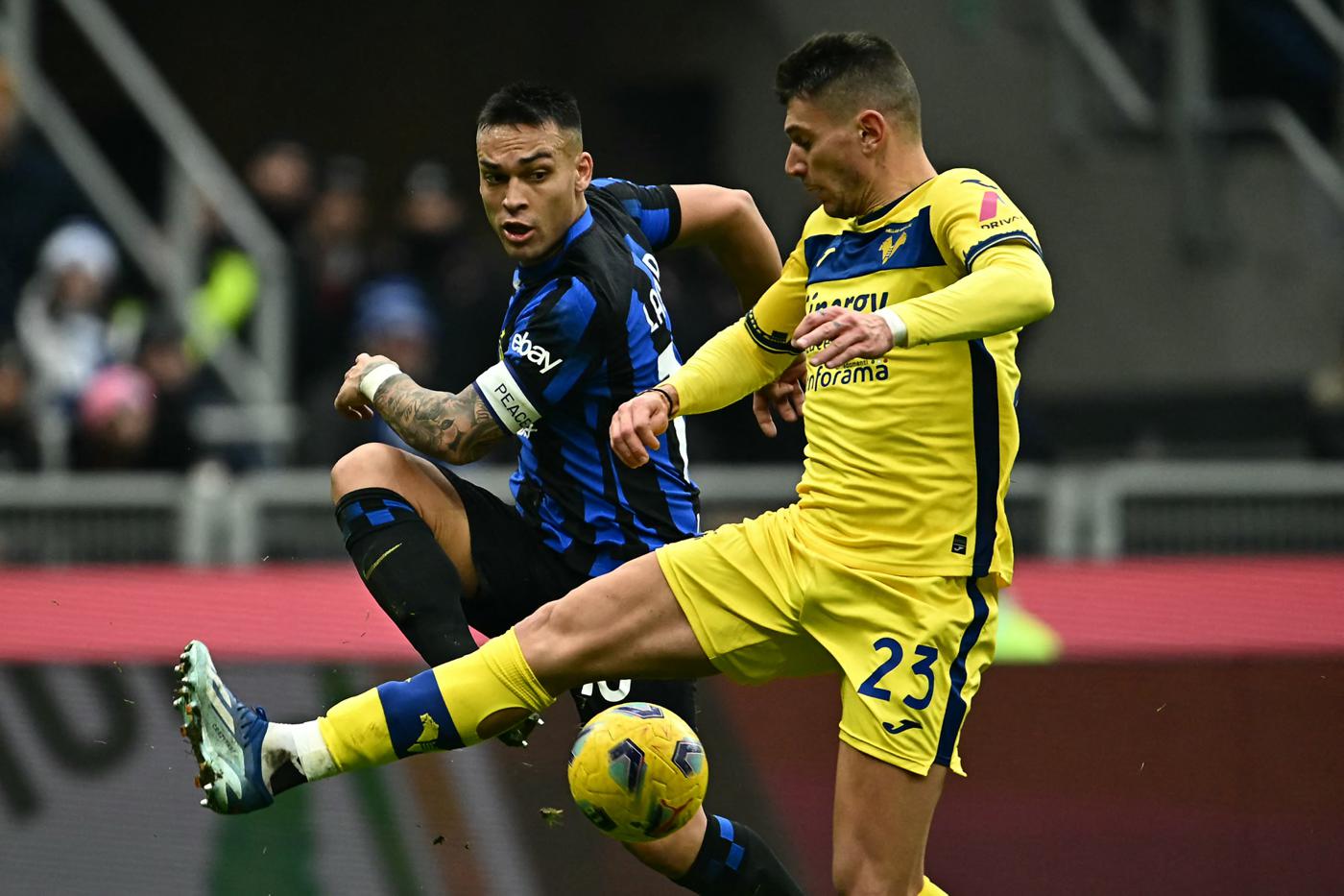 Inter Verona 2 1 Italienische Meisterschaft 19 Runde 