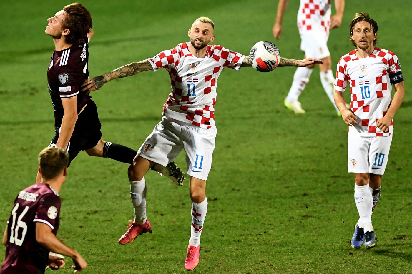 Латвия - Хорватия - 0:2. Евро-2024. Обзор матча, статистика