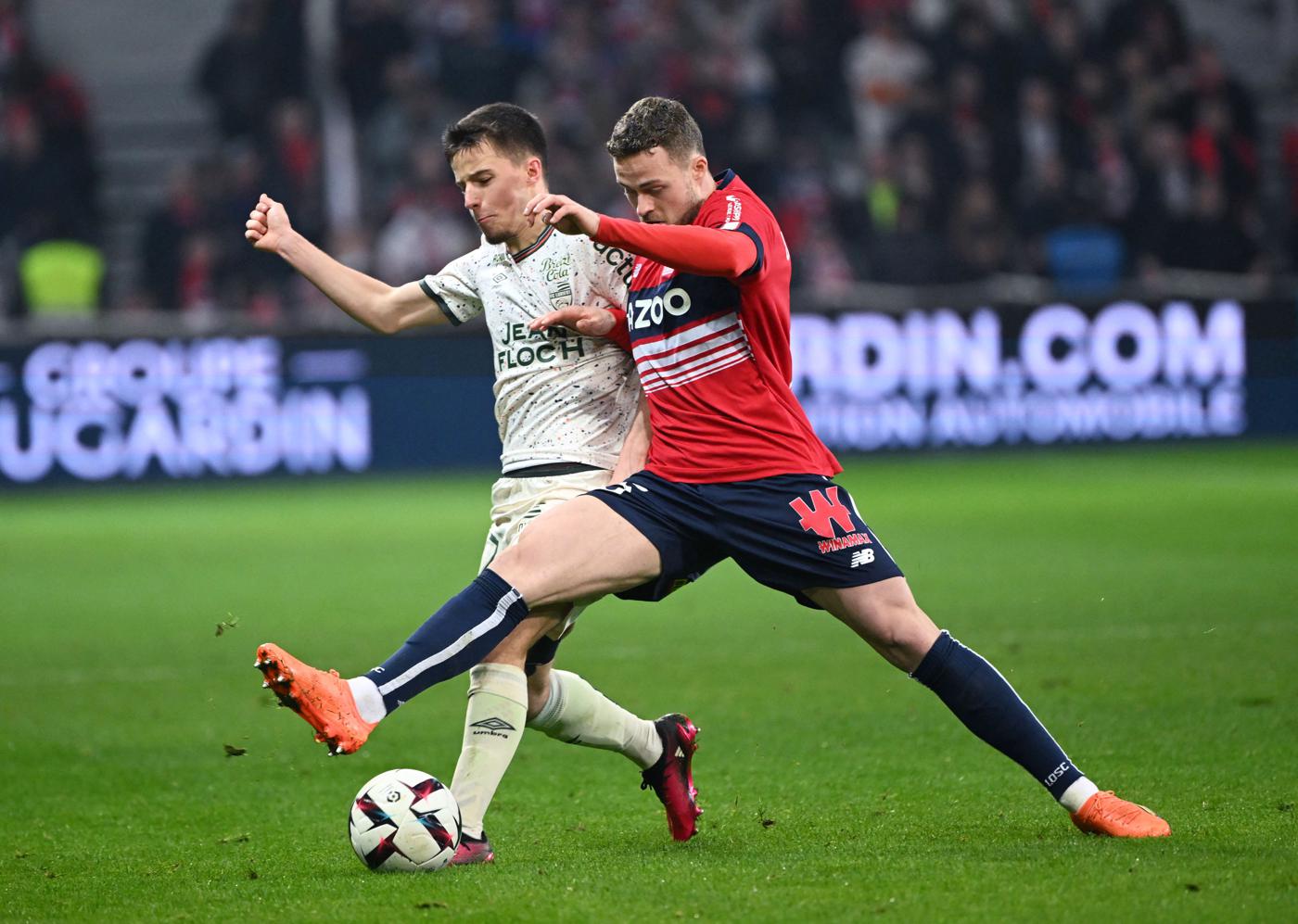 Lille - Lorient - 3:1. Mistrzostwa Francji, 29. runda. Przegląd meczu, statystyki