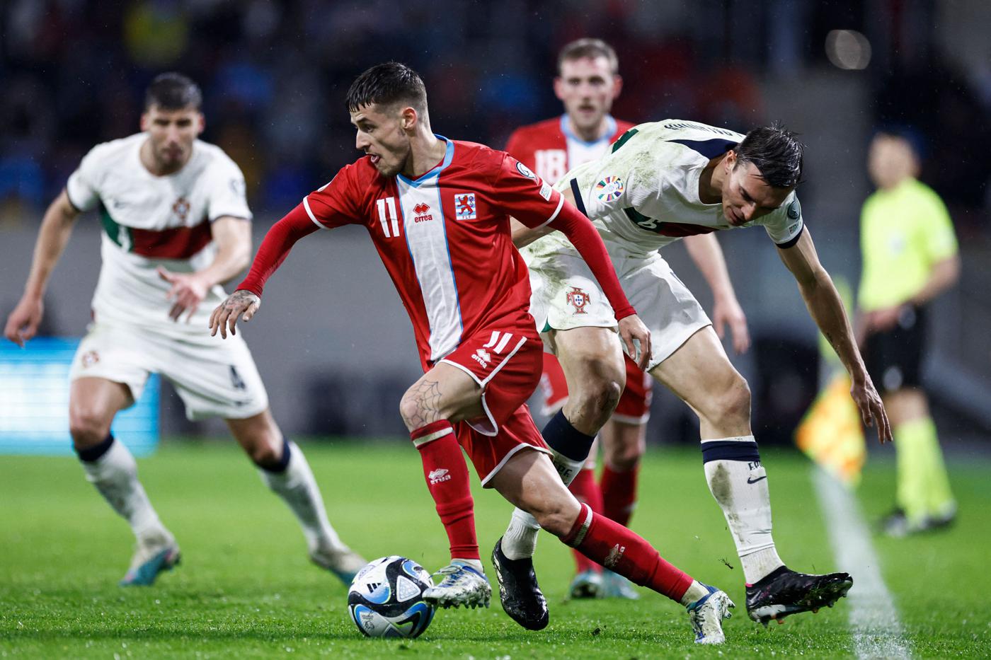 Luxemburg gegen Portugal - 0:6. Euro 2024. Spielbericht, Statistik.