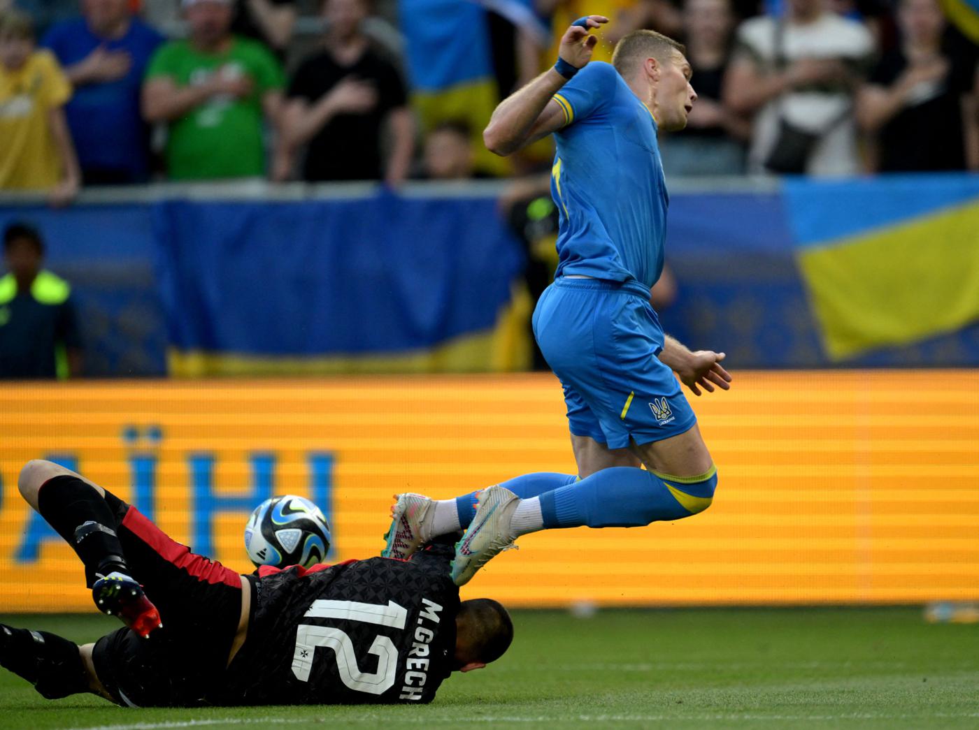 Мальта - Украина - 1:3. Евро-2024. Обзор матча, статистика