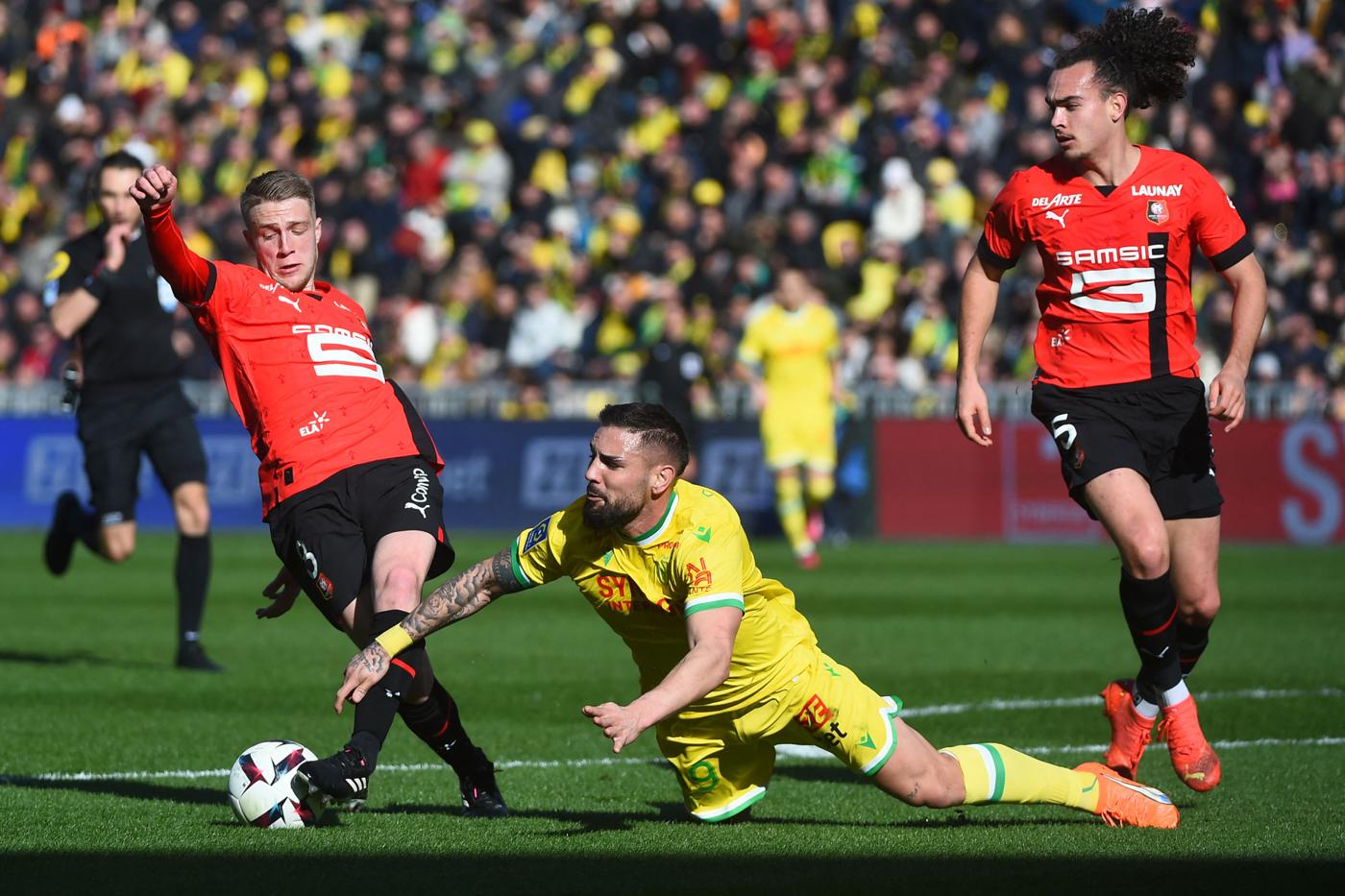 Nantes - Rennes - 0-1. French Championship, 25th round. Match review, statistics.