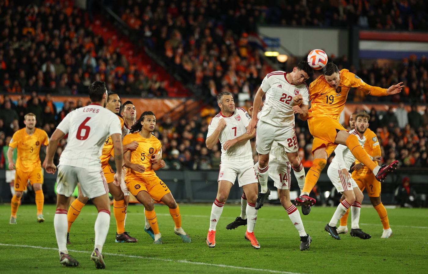 Holandia v Gibraltar 3-0. Euro 2024. Przegląd meczu, statystyki.