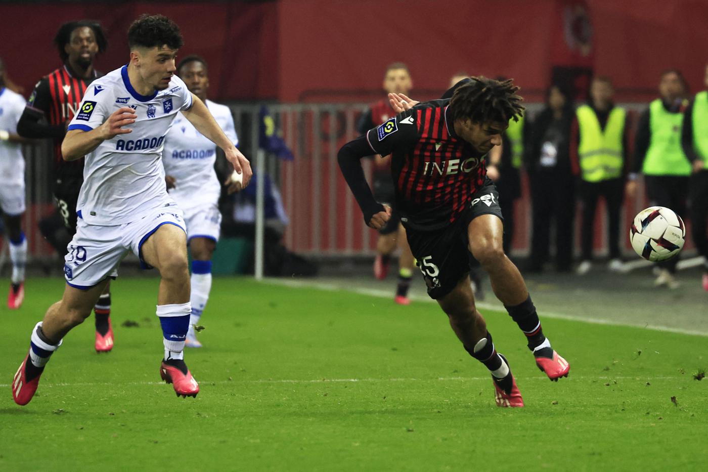 Nice vs Auxerre - 1:1. French Championship, 26th round. Match review, statistics.