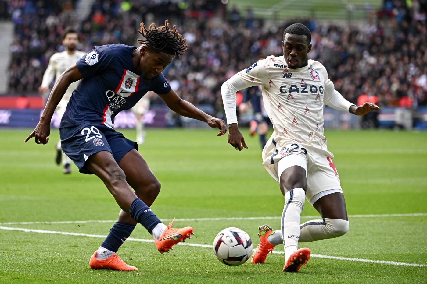 PSG - Lille - 4:3. Mistrzostwa Francji, 24. runda. Przegląd meczu, statystyki