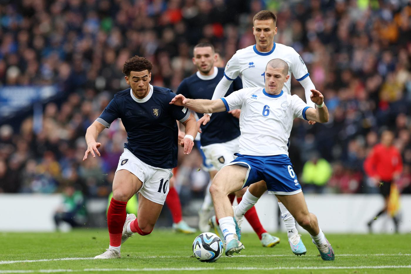 Scotland v Cyprus 3-0. Euro 2024. Match review, statistics.
