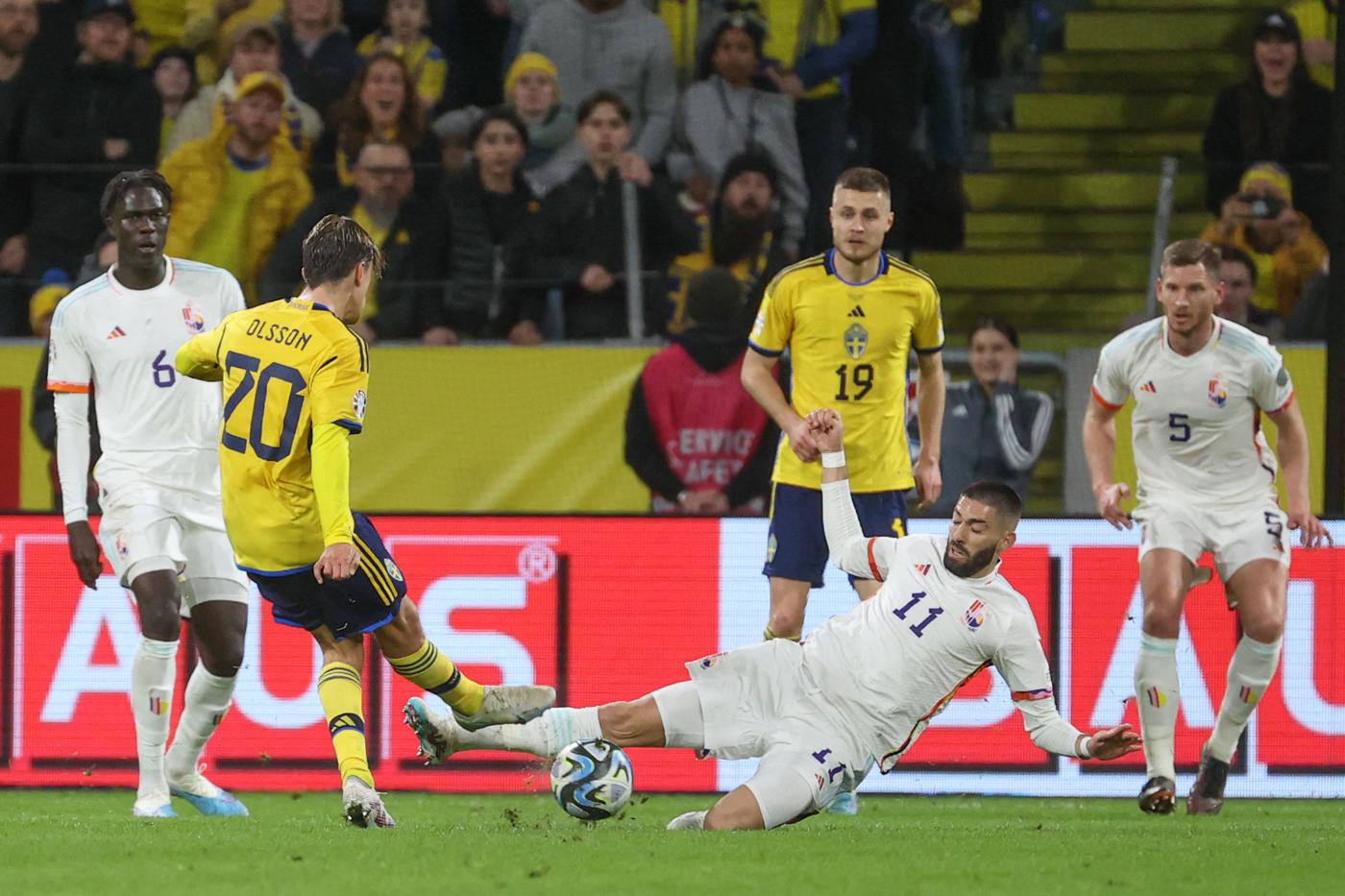Швеция - Бельгия - 0:3. Евро-2024. Обзор матча, статистика