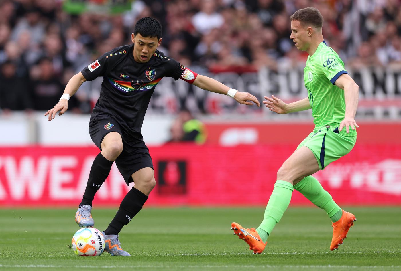 Stuttgart gegen Wolfsburg - 0-1. Deutsche Meisterschaft, 25. Runde. Spielbericht, Statistik.