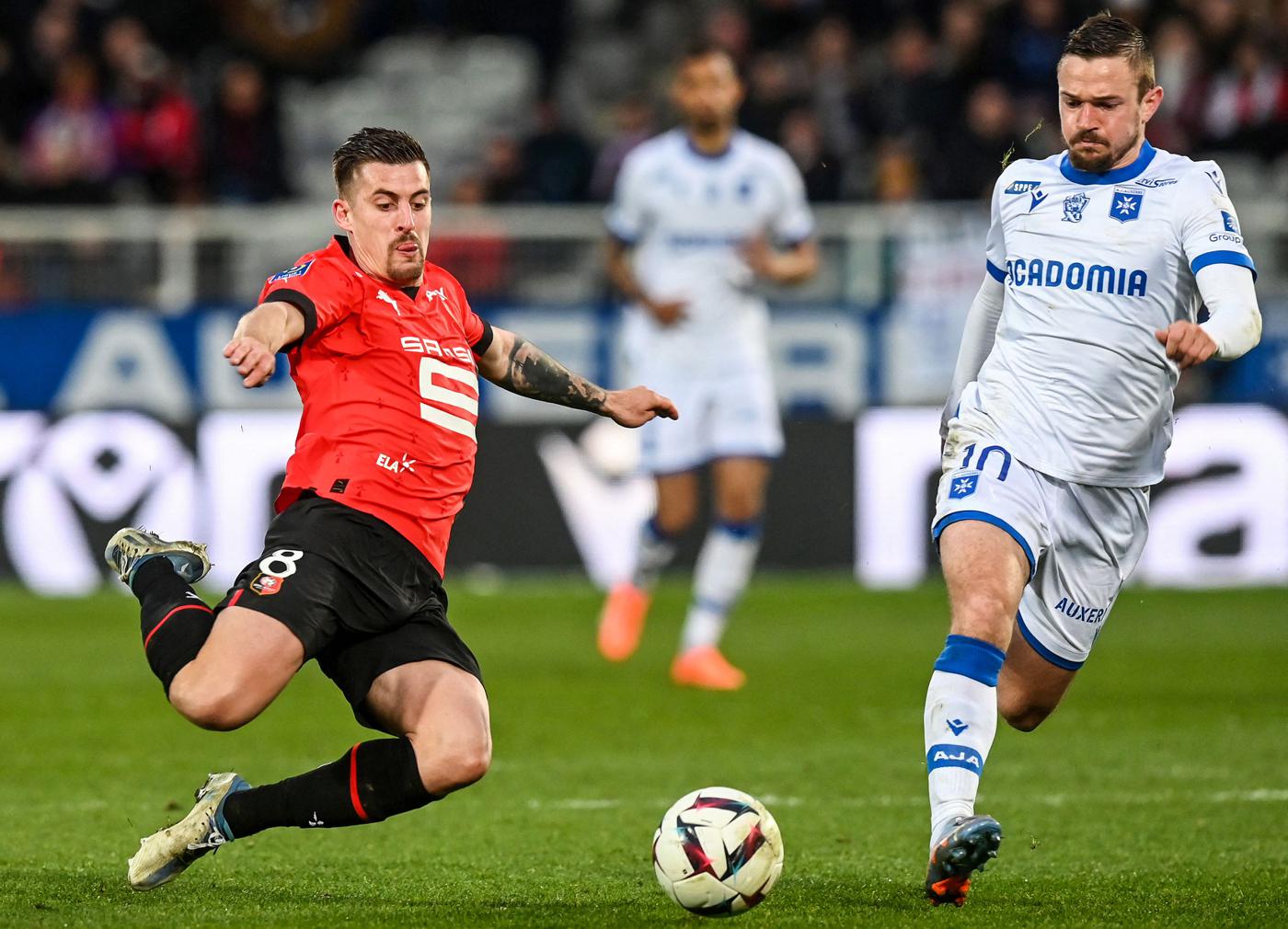Auxerre - Rennes - 0-0. Französische Meisterschaft, 27. Runde. Spielbericht, Statistik.