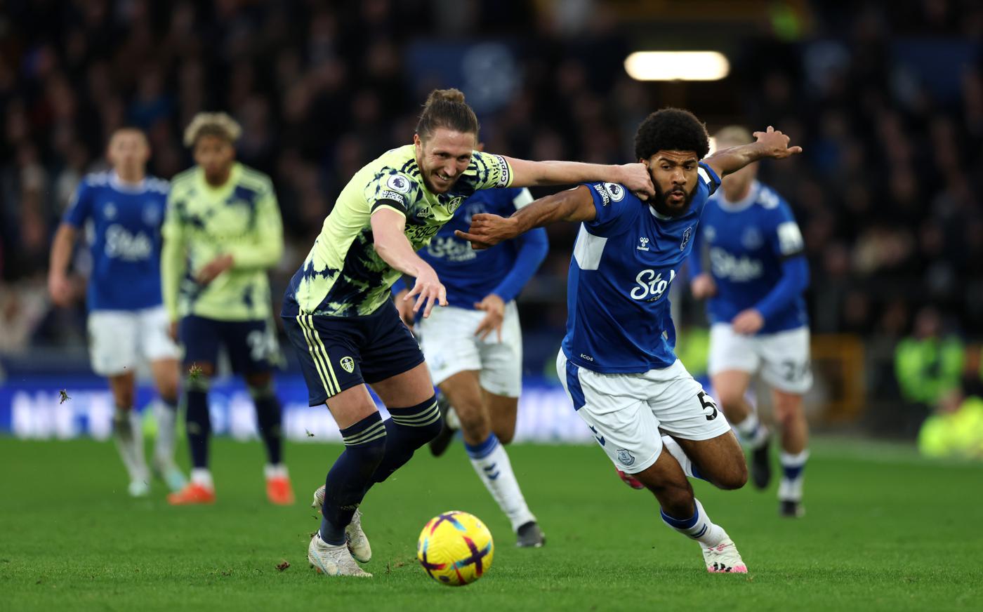 Everton - Leeds - 1:0. English Championship, round 24