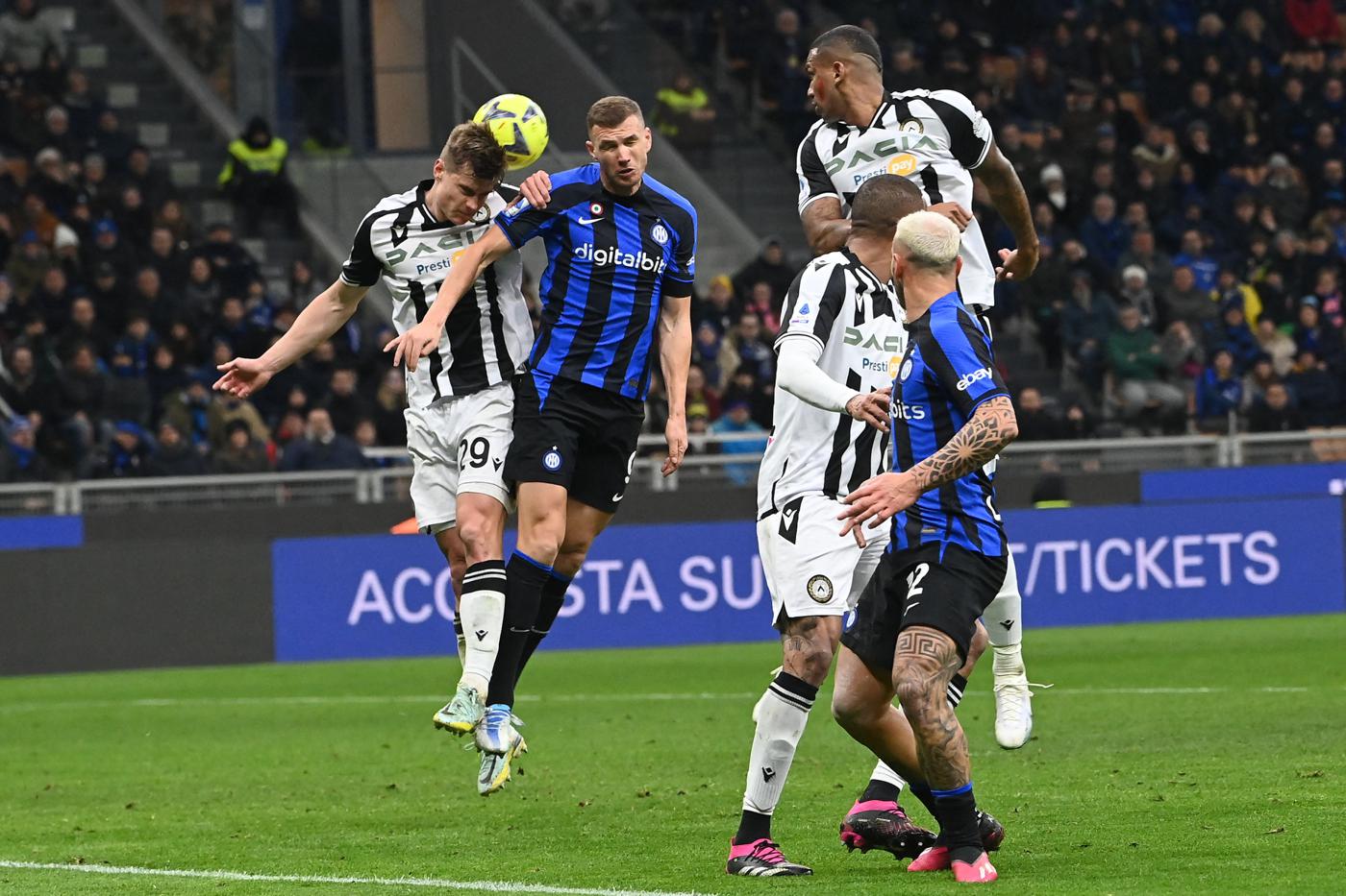 "Inter" - "Udinese" - 3:1. Italian Championship, round 23