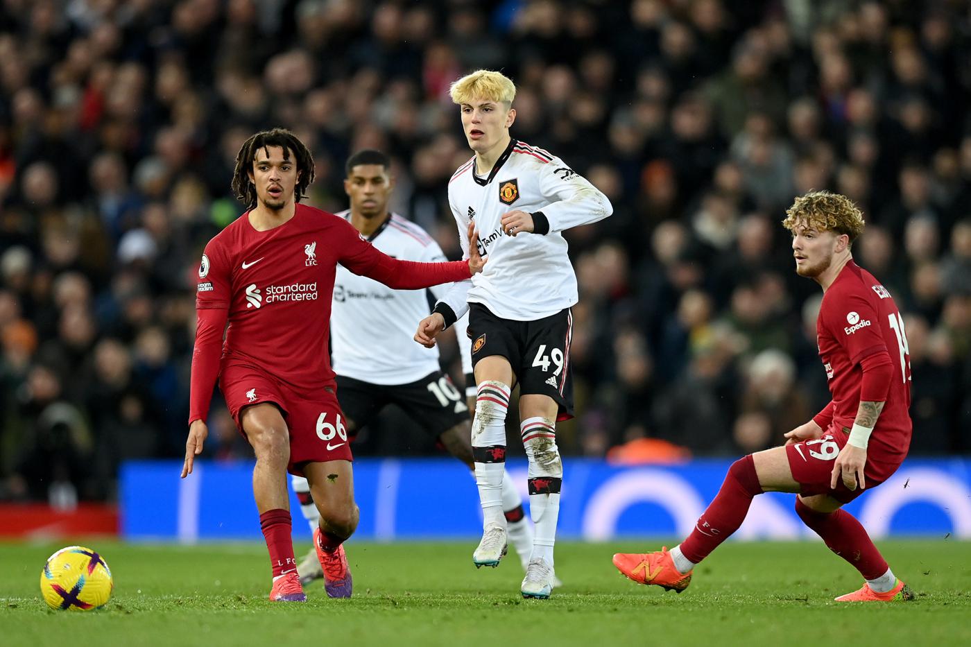 Liverpool gegen ManUnited - 7-0. Englische Meisterschaft, Runde 26. Spielbericht, Statistik.