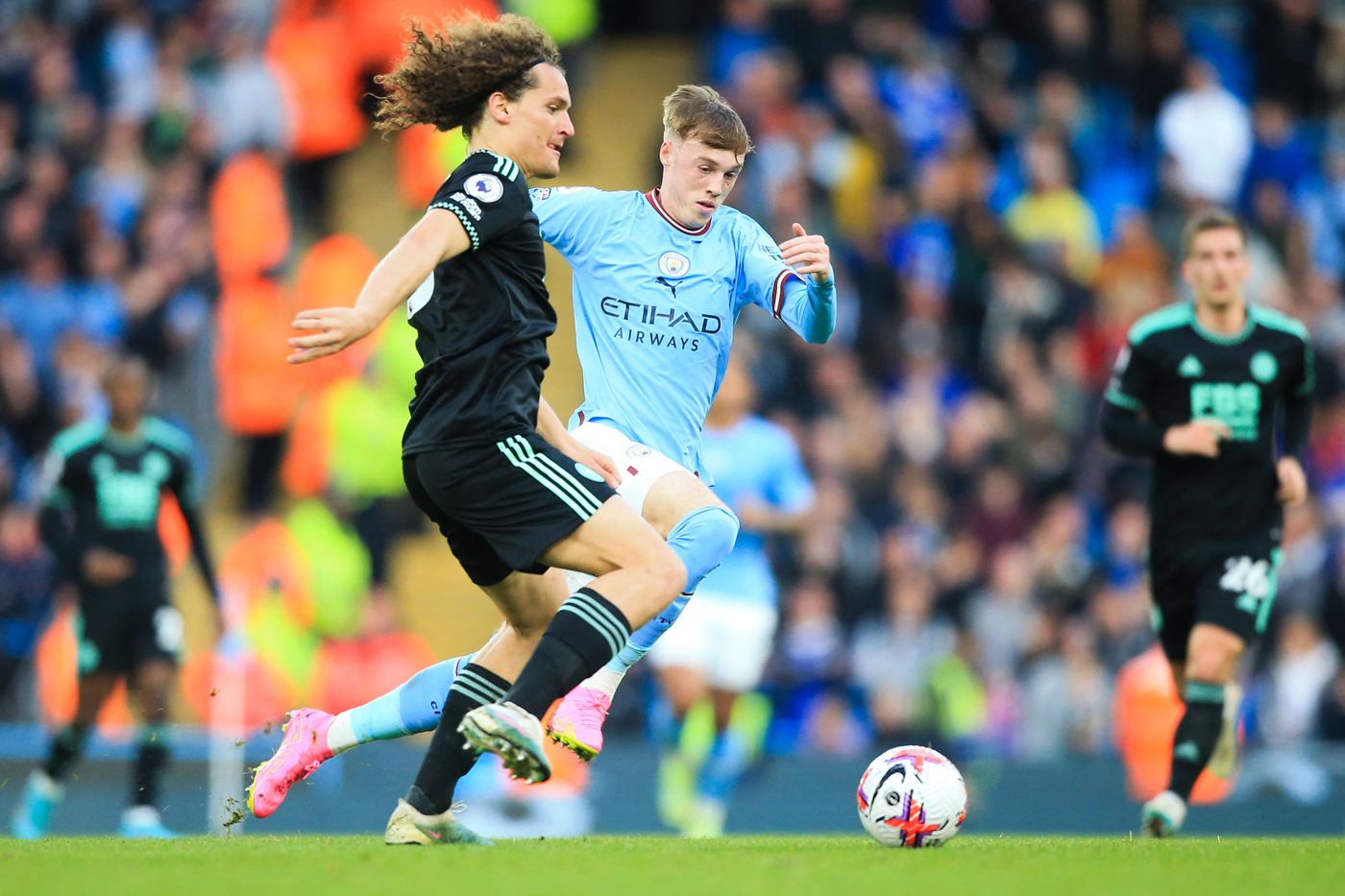 Man City - Leicester - 3:1. Championship of England, 31st round. Match review, statistics