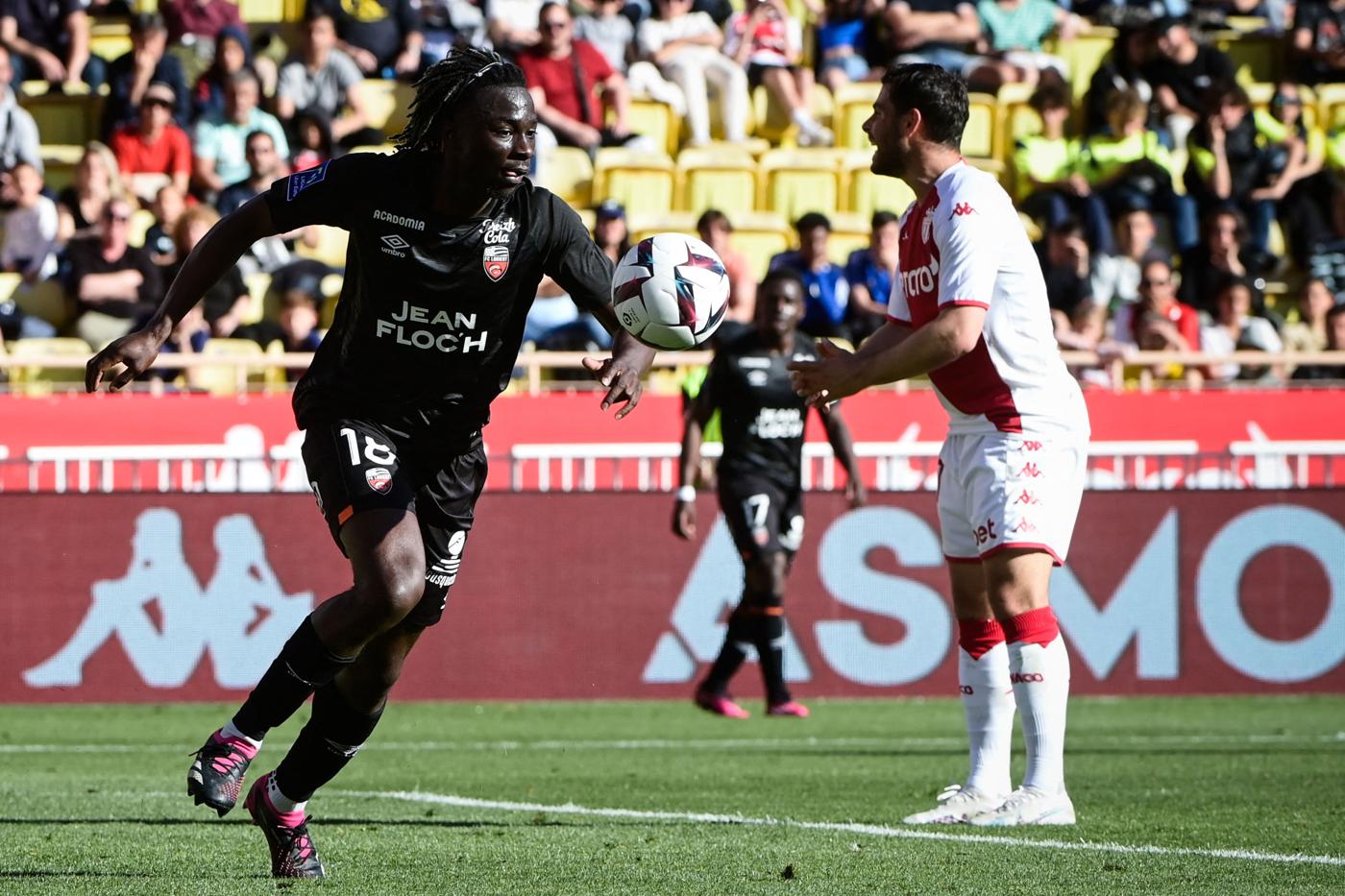 statistics Monaco - Lorient - 3:1. French Championship, round 31. Match review,