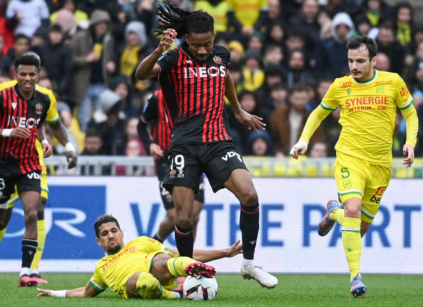 Nantes - Nice - 2:2. French Championship, 27th round. Match Review, Statistics