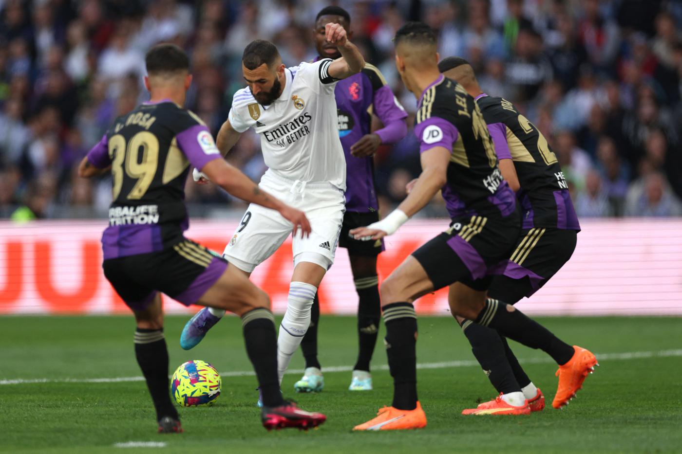 Real - Valladolid - 6:0. Spanische Meisterschaft, 27. Runde. Spielbericht, Statistiken