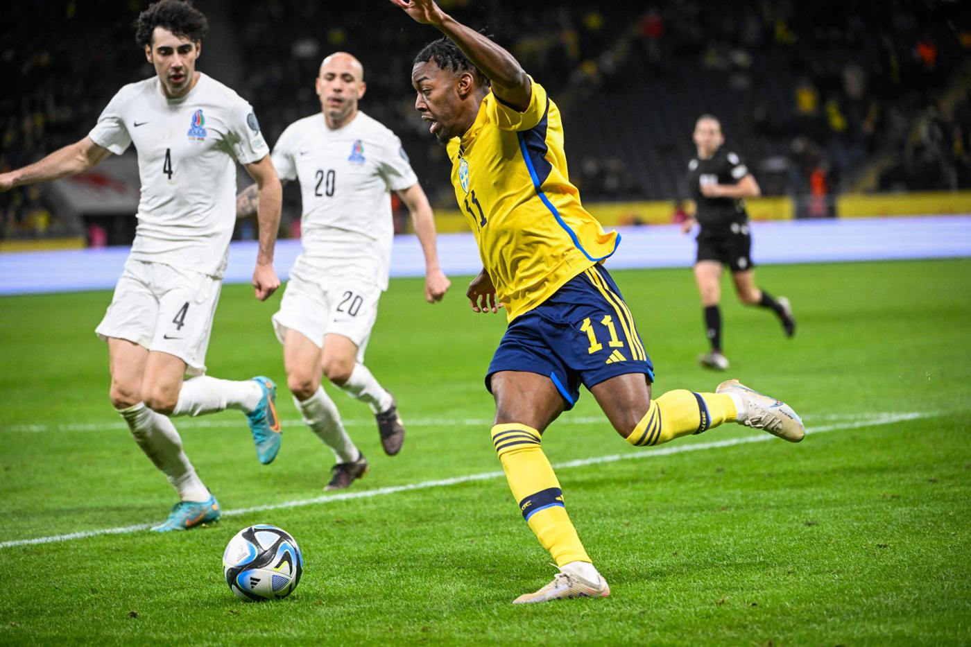 Sweden v Azerbaijan - 5-0. Euro-2024. Match review, statistics.