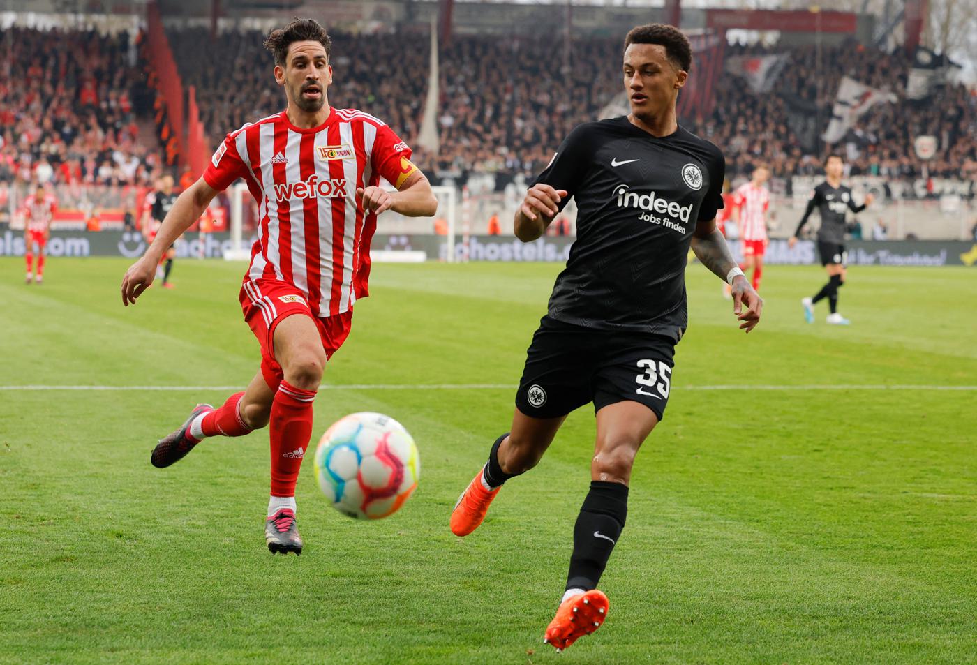 Union v Eintracht - 2-0. Niemiecka ekstraklasa, runda 25. Przegląd meczu, statystyki.