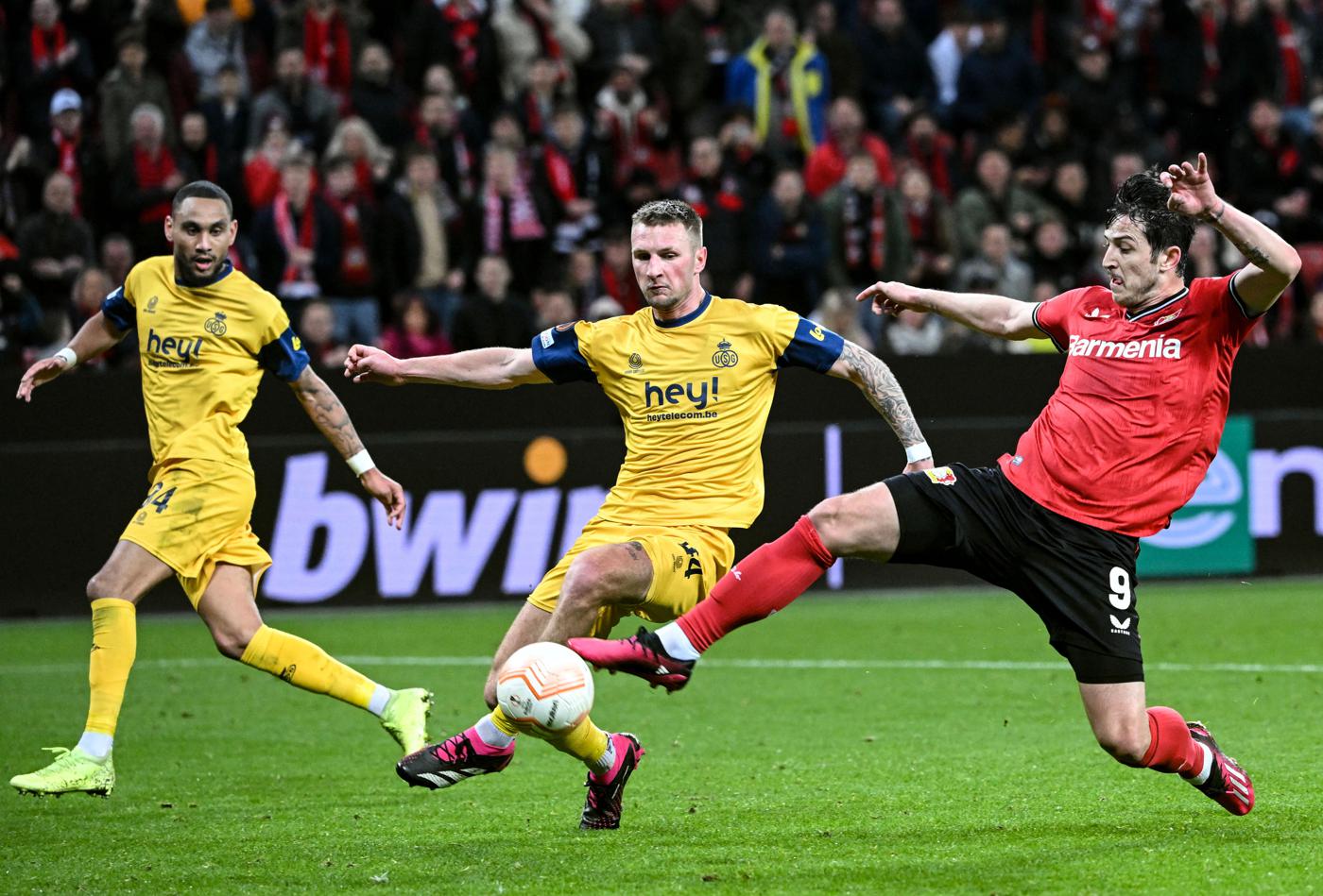 Union St. Gilloise - Bayer - 1:4. Europa League. Match review, statistics.