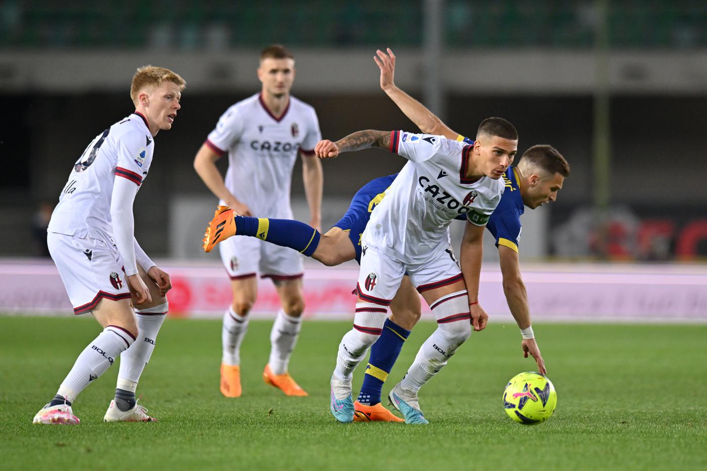 Verona v Bologna - 2-1. 31. kolejka Mistrzostw Włoch. Przegląd meczu, statystyki.