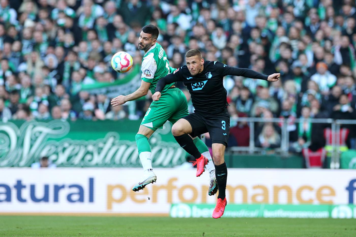 Werder Bremen - Hoffenheim - 1:2. Deutsche Meisterschaft, 26. Runde. Spielbericht, Statistiken