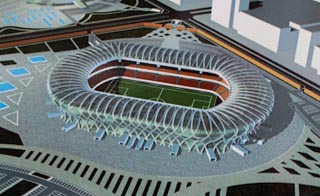 Проект нового минского<br>стадиона «Динамо»
